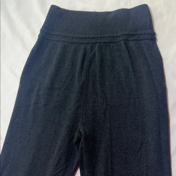 Lululemon Knit Joggers Charcoal Gray Drawstring Ribbed Cuffs - Picture 7 of 10